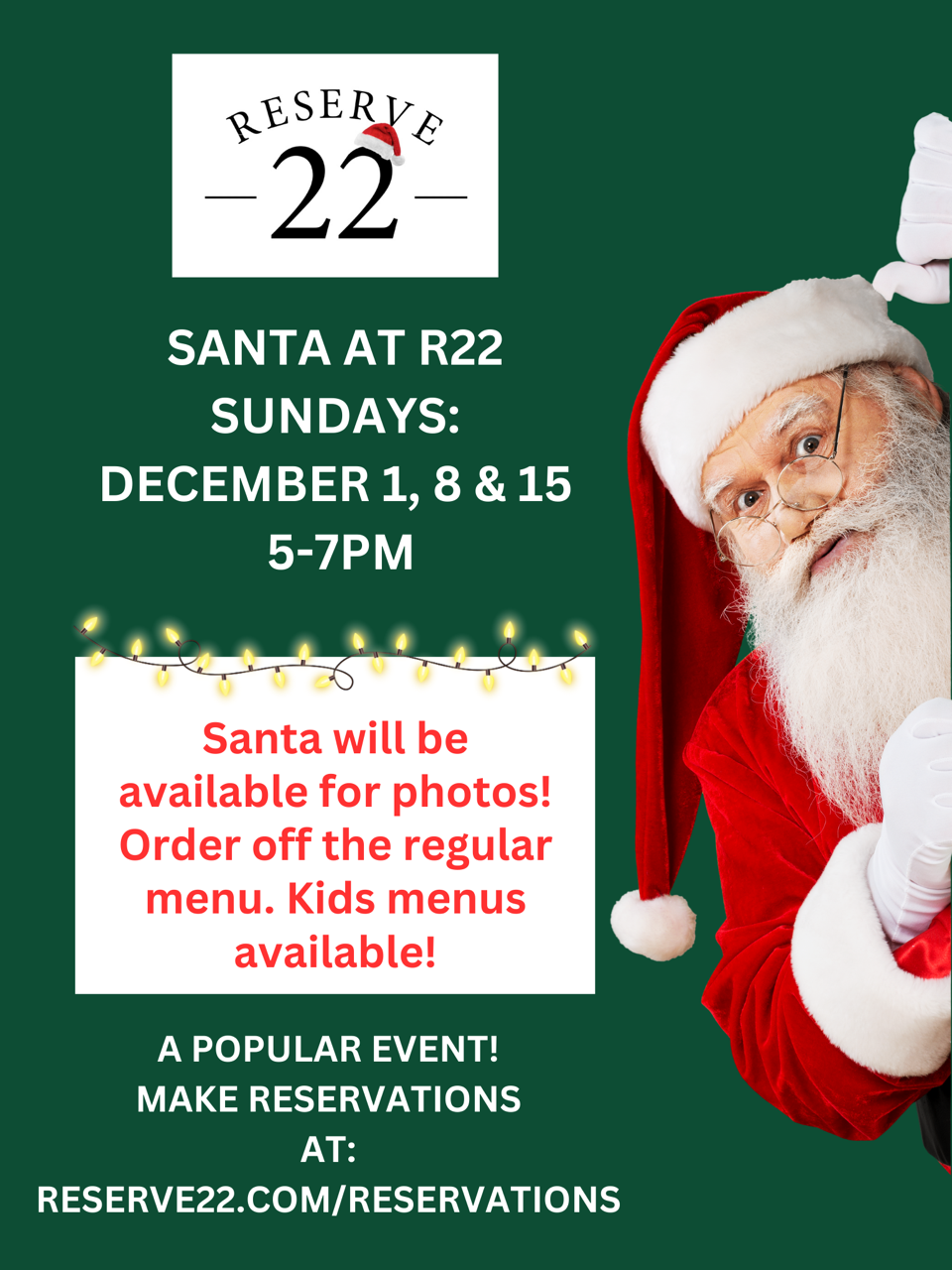 Santa at R22